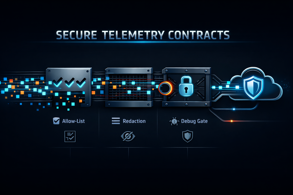 Secure Telemetry Contracts for Device + AI Stacks