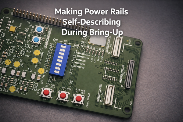 Making Power Rails Self-Describing During Bring-Up