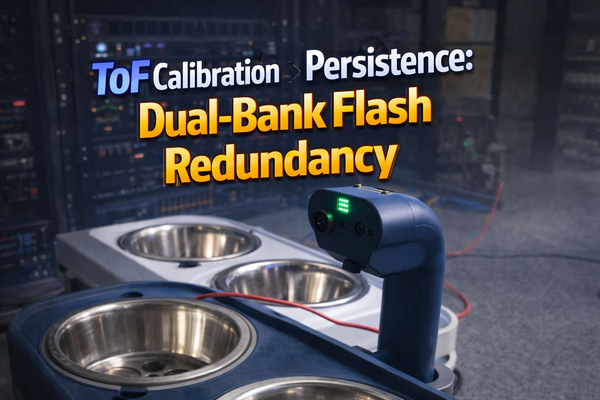 ToF Calibration Persistence: Dual-Bank Flash Redundancy