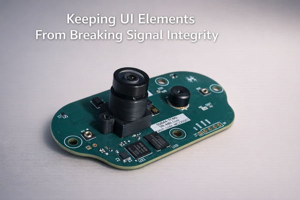 Keeping UI Elements From Breaking Signal Integrity
