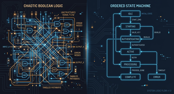 Taming Multi-Stage Hardware Setup: State Machines in Flutter