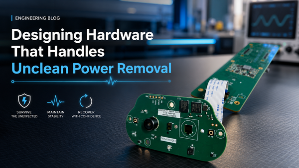 Designing Hardware That Handles Unclean Power Removal