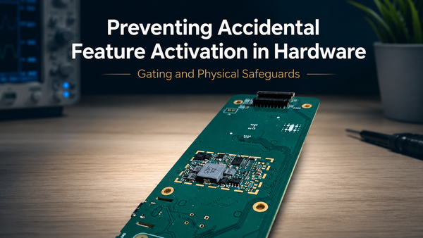 Preventing Accidental Feature Activation in Hardware