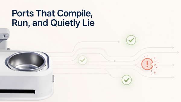 Ports That Compile, Run, and Quietly Lie