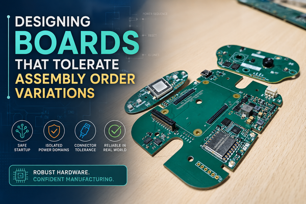 Designing Boards That Tolerate Assembly Order Variations: A Guide to Hardware Resilience