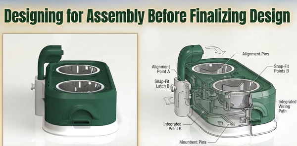 Designing for Assembly Before Finalizing Design