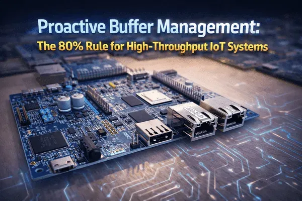 Proactive Buffer Management: The 80% Rule for High-Throughput IoT Systems