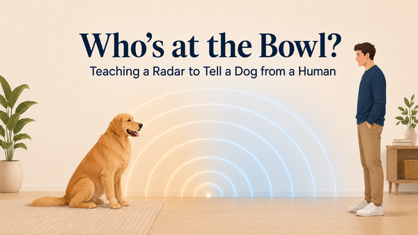 Who's at the Bowl? Teaching a Radar to Tell a Dog from a Human