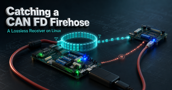 Catching a CAN FD Firehose: A Lossless Receiver on Linux