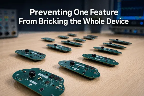 Preventing One Feature From Bricking the Whole Device
