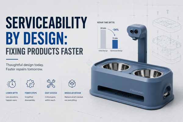 Serviceability by Design: Fixing Products Faster