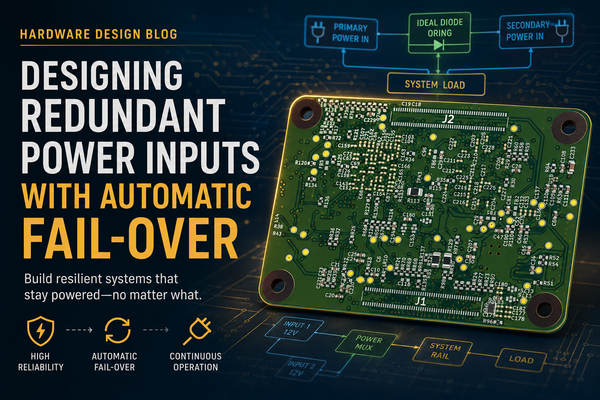 Designing Redundant Power Inputs With Automatic Failover