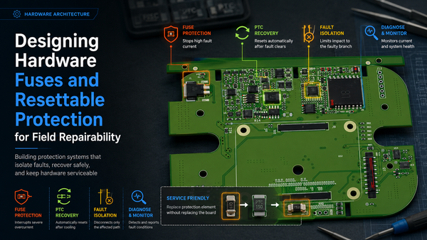Designing Hardware Fuses and Resettable Protection for Field Repairability