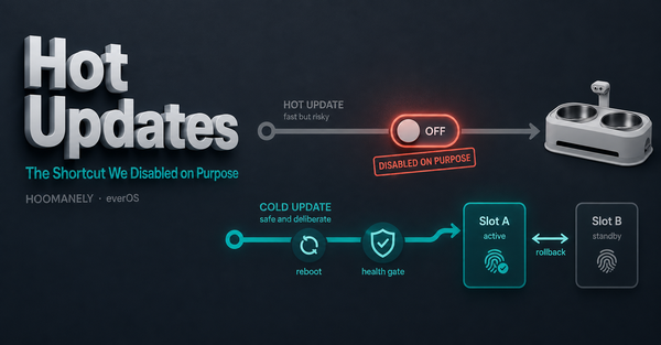 Hot Updates: The Shortcut We Disabled on Purpose