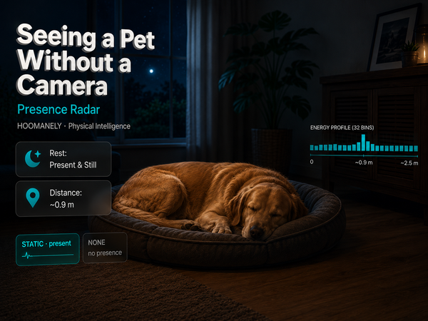 Seeing a Pet Without a Camera: Presence Radar