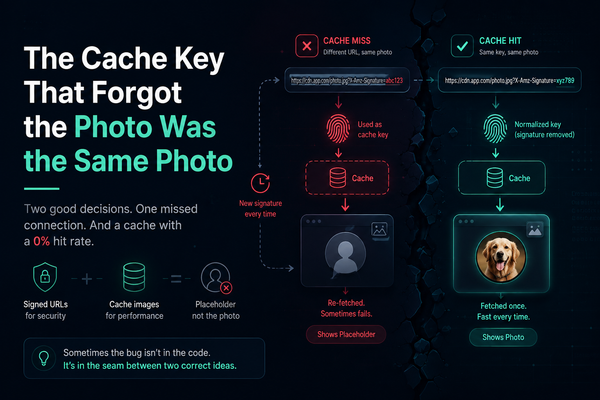 The Cache Key That Forgot the Photo Was the Same Photo