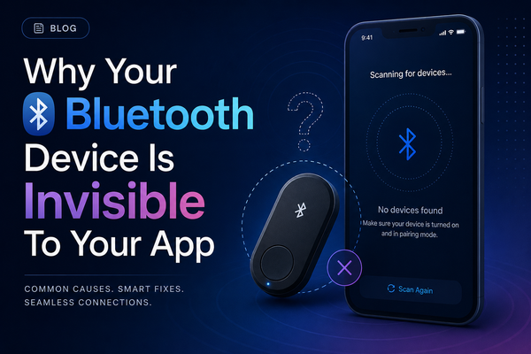 Why Your Bluetooth Device Is Invisible To Your App