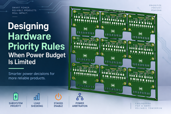 Designing Hardware Priority Rules When Power Budget Is Limited