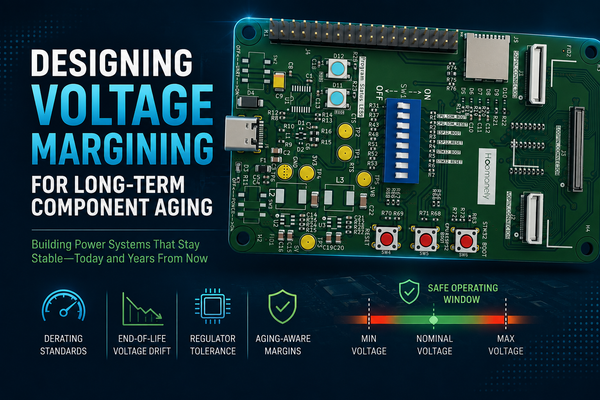 Designing Voltage Margining for Long-Term Component Aging