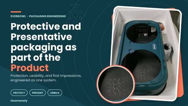 Protective and Presentative packaging as part of the Product