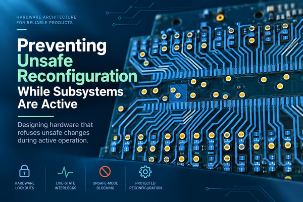 Preventing Unsafe Reconfiguration While Subsystems Are Active